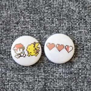 Vintage Pokémon/Zelda pins